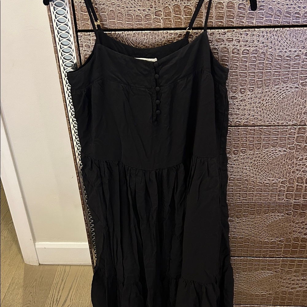 Z Supply Elegant Black Maxi Dress